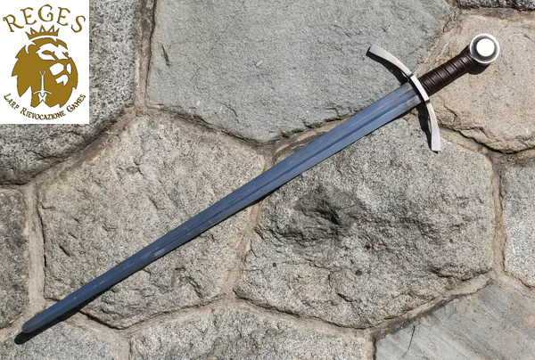 Spada a una mano Randwulf, battle ready, 98 cm – REGES Larp e Rievocazione